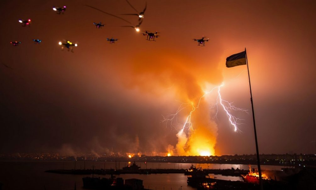 «Выбивают всё»: русские «Герани» накрыли Одессу — молниеносный ответ Белоусова за удар по России 