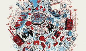 Зеленский с биноклем и кулак США: опубликована пророческая обложка Economist на 2026 год