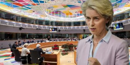 Старушка Урсула окончательно сбрендила: Фон дер Ляйен запретила европейским дипломатам покидать саммит ЕС без выделения денег Киеву