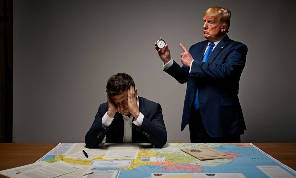 Зеленский в цейтноте: если он не примет условия мира от Трампа в течение нескольких дней, США откажут Украине в гарантиях безопасности 