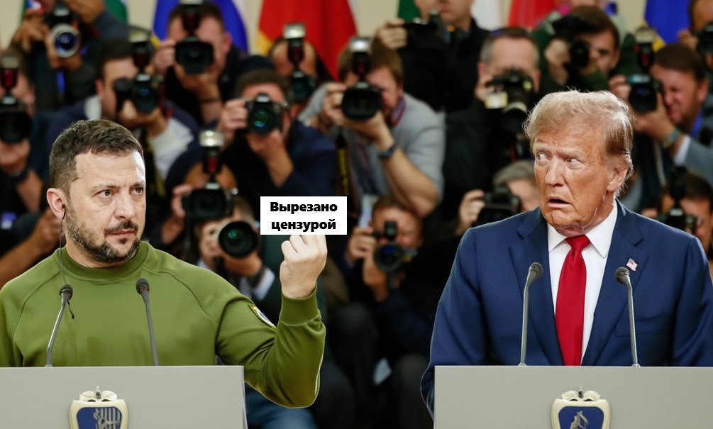 «Фюрер-обдолбыш показал Белому дому средний палец»: Медведев призвал США прекратить это терпеть, но Трамп обругал и Украину, и Россию 