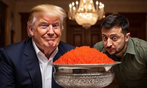 «Продал Украину за ящик икры! Чтоб он ею подавился!»: Трампу подарили красную икру из Хабаровска