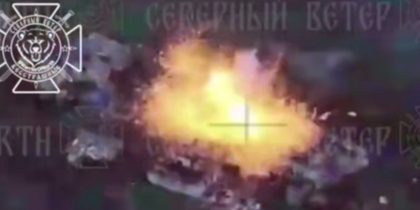 «Трупный холод Лимана»: редкий вездеход НАТО был уничтожен на Харьковском фронте СВО