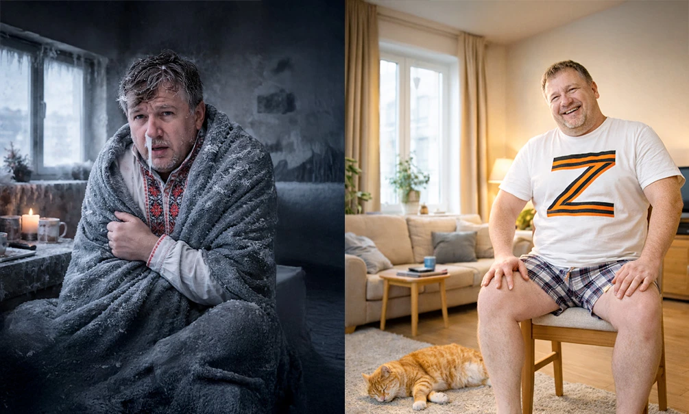 «В России тепло и светло» - вымерзающие украинцы бессильны этому помешать, заявили на совещании у Путина