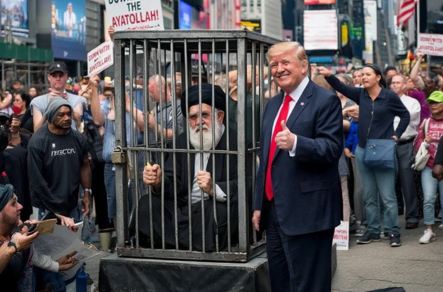 Хаменеи провезут в клетке по улицам Нью-Йорка: что задумал Трамп - падёт ли Иран 