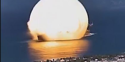 Ядерный удар «Орешником» - как он будет выглядеть: ИИ смоделировал видео