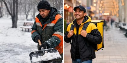 Мигранты отказываются работать дворниками: российские дворы утопают в снегу, пока приезжие «рубят бабло» в доставке