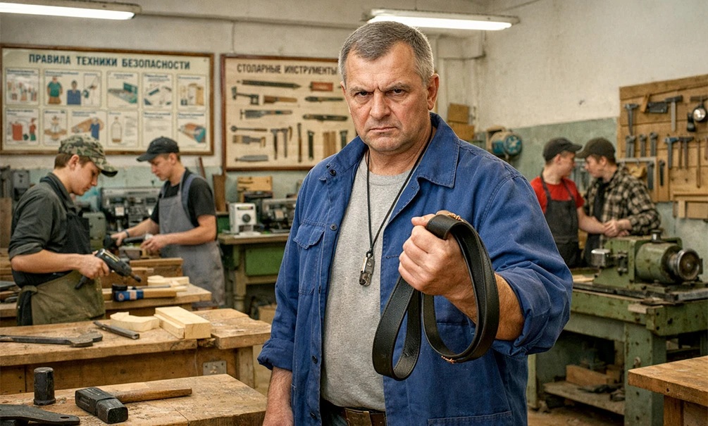 Довел: трудовик в Уфе отхлестал ремнем семиклассника за похабный рисунок Чебурашки 