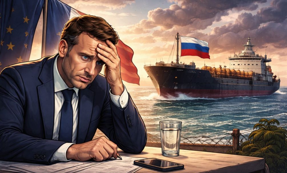 «Макрон жидко обтек»: Франция отпустила танкер, объявленный «теневым флотом» России 