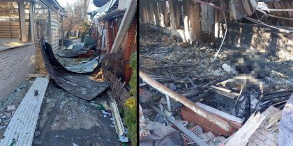 «Людоедское жертвоприношение» - появились фото кафе, где в новогоднюю ночь укронацисты сожгли людей