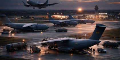 Что-то будет? НАТО стягивает авиацию в главный хаб снабжения ВСУ — в Жешуве фиксируют необычную активность