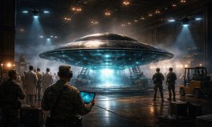 «Экзотический транспорт неизвестного происхождения»: секретный НЛО нашли на базе США