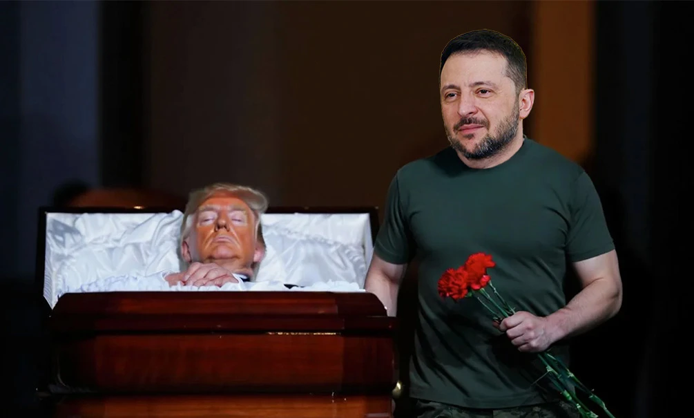 Зеленский Трампа то ли в гробу видел, то ли сговорился с ним: «Я дождусь его ухода и верну границы 1991 года»