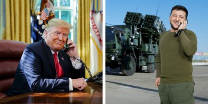 «Спасибо за ракеты»: Зеленский рассказал Трампу по телефону, что с помощью США отбился от России и все преодолеет