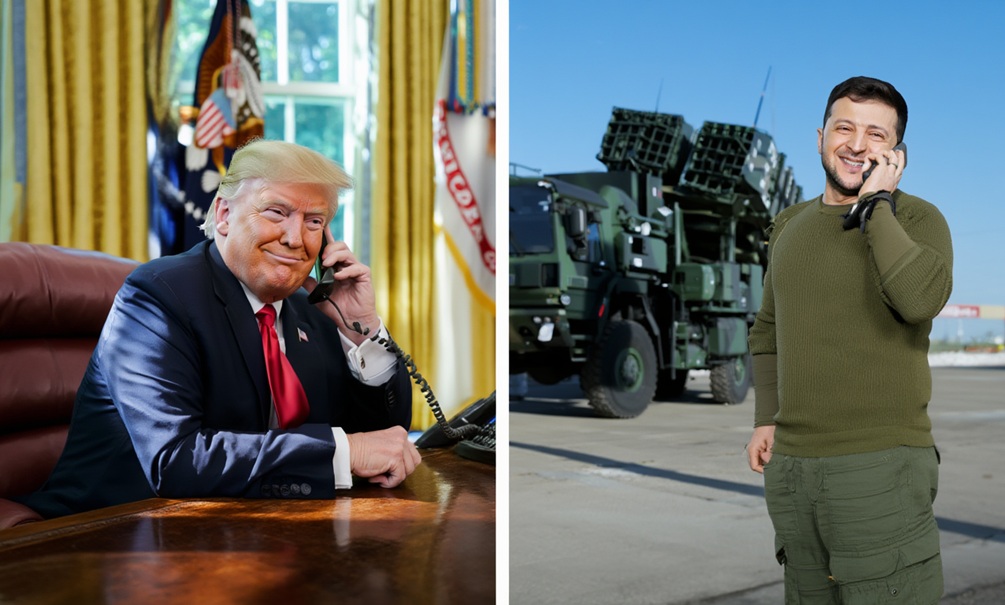 &laquo;Спасибо за ракеты&raquo;: Зеленский рассказал Трампу по телефону, что с помощью США отбился от России и все преодолеет
