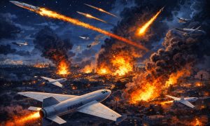 Ночь взрывов и огня: «Герани» и «Искандеры» обрушились на тылы Украины