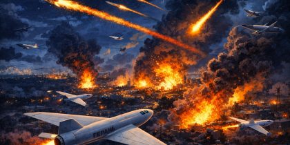 Ночь взрывов и огня: «Герани» и «Искандеры» обрушились на тылы Украины