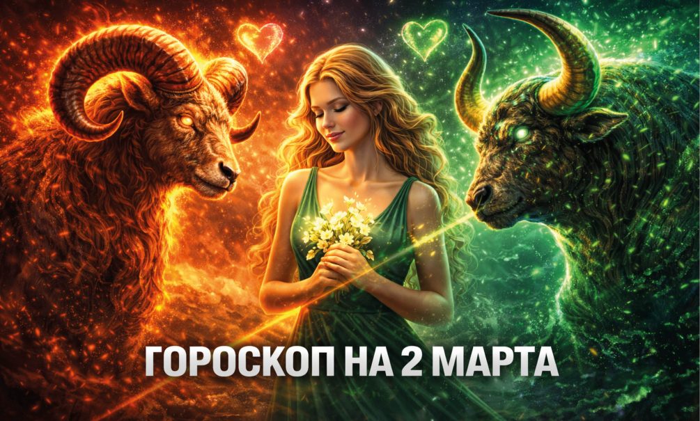 Гороскоп по знакам зодиака на 2 марта 2026 года Гороскоп по знакам зодиака на 2 марта 2026 года