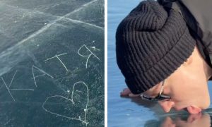 Сеть взорвало видео с SHAMANом на Байкале: певец облизал лед и признался в любви к Мизулиной
