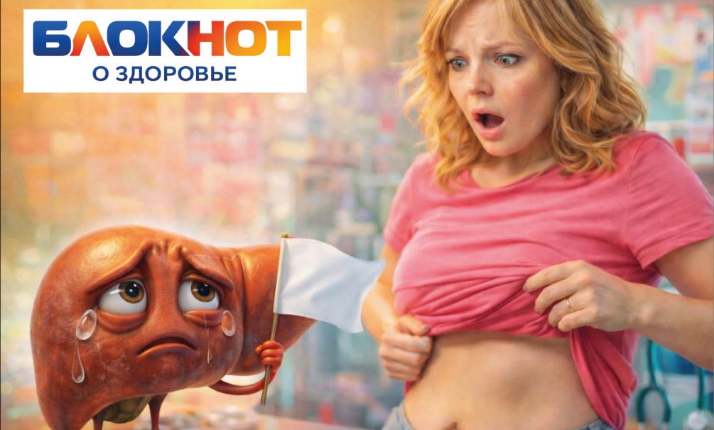 ПЯТЬ сигналов «отвалившейся печени», которые все игнорируют 