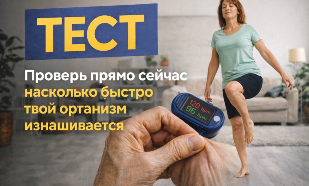 ТЕСТ. Проверь прямо сейчас насколько быстро твой организм изнашивается 