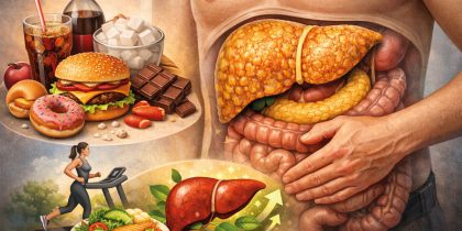 Жирная печень: почему в правом боку стало тесно