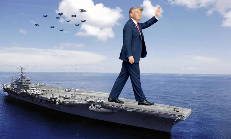 Уйти нельзя остаться: США отводят ударную группу с авианосцем «Авраамом Линкольном» от Ирана - Баширов Уйти нельзя остаться: США отводят ударную группу с авианосцем «Авраамом Линкольном» от Ирана - Баширов