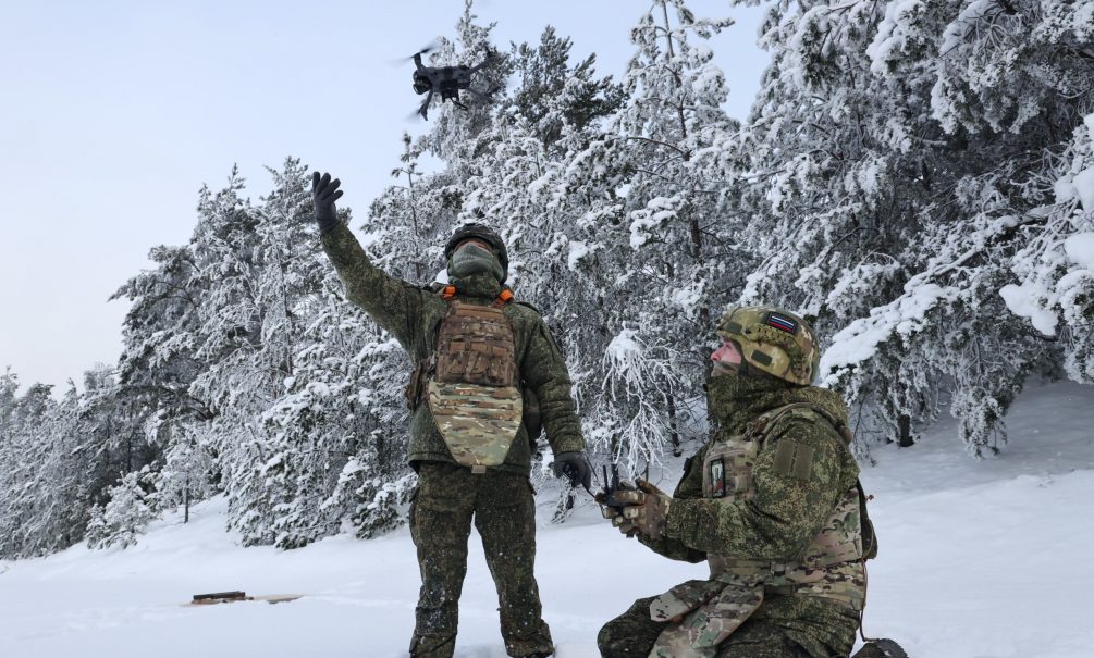 «Ночной воздушный бой дронов»: операторы ВС РФ уничтожили тяжелый БПЛА в небе над Харьковщиной 