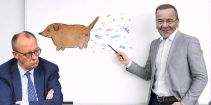 «Грустной задницей радостно не пукнешь»: министр обороны Германии шокировал европейцев секретом сдерживания России