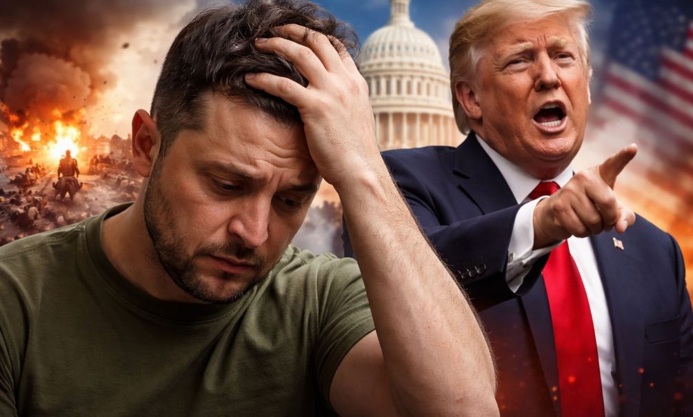 «Бред от наркомана»: Зеленский в панике после слов Трампа о конфликте на Украине 