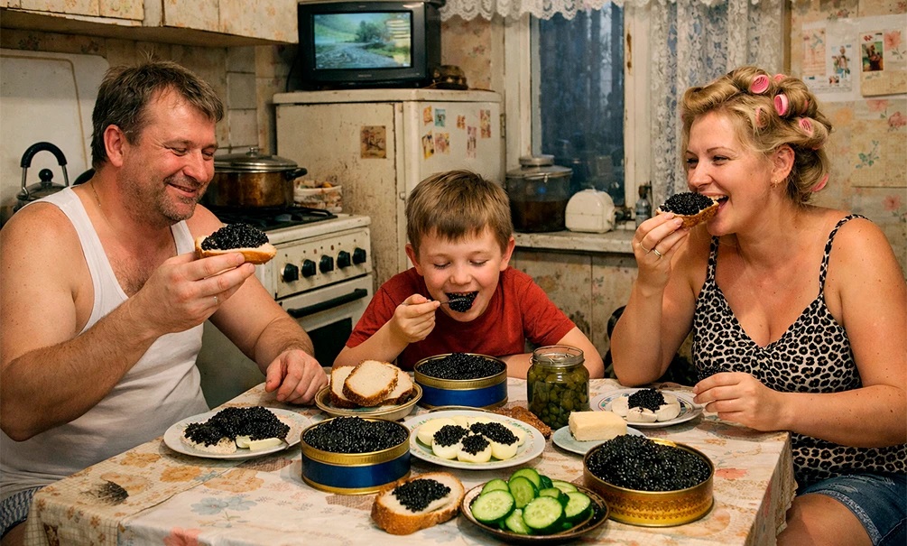 Россиян попросили не есть больше 15-20 граммов черной икры в день 