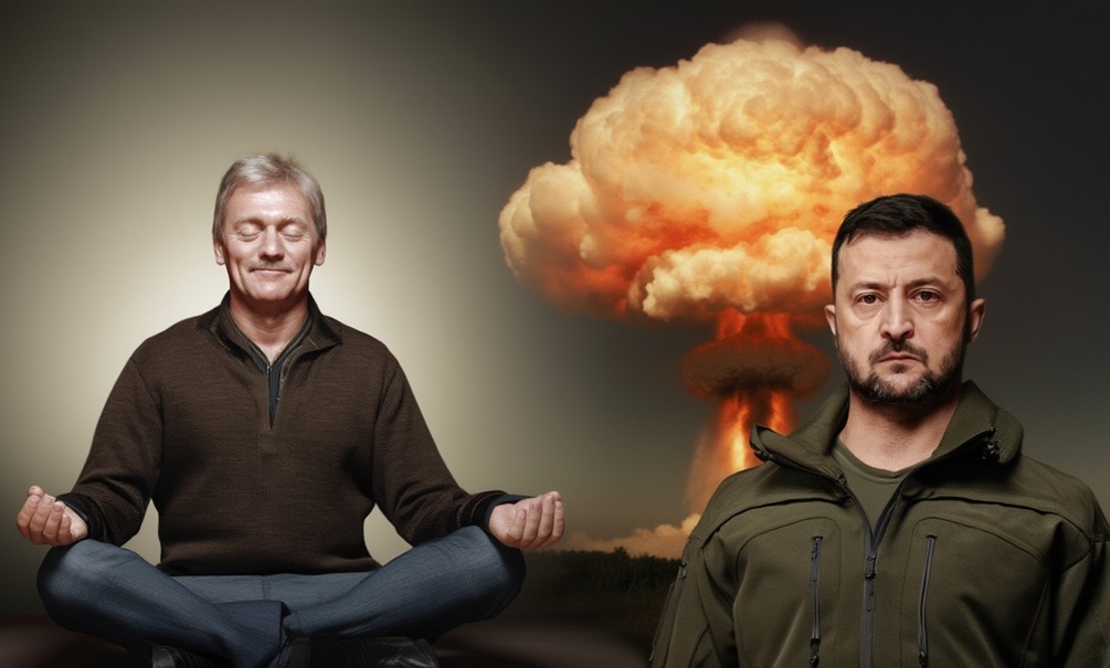 «Мы – островок мудрости»: Зеленский, готовя ядерный удар по России, может спать спокойно – Песков призвал к рассудительности «Мы – островок мудрости»: Зеленский, готовя ядерный удар по России, может спать спокойно – Песков призвал к рассудительности