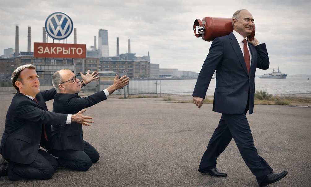 Европа понюхает дух Анкориджа вместо газа и у нее запылает: Путин поручил перейти к газовой блокаде Запада