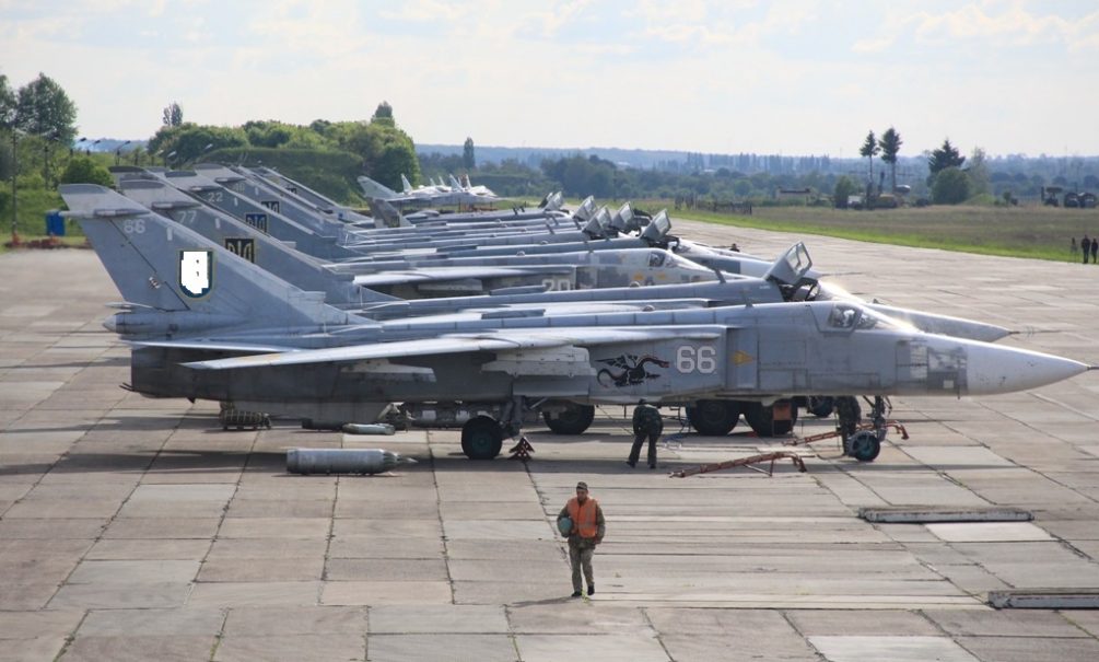 Под Николаевым уничтожены два украинских Су-24М и один F-16