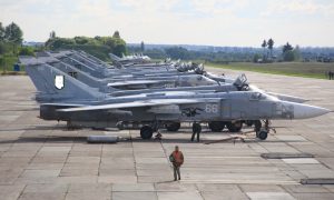 Под Николаевым уничтожены два украинских Су-24М и один F-16