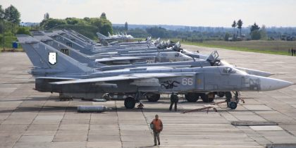 Под Николаевым уничтожены два украинских Су-24М и один F-16