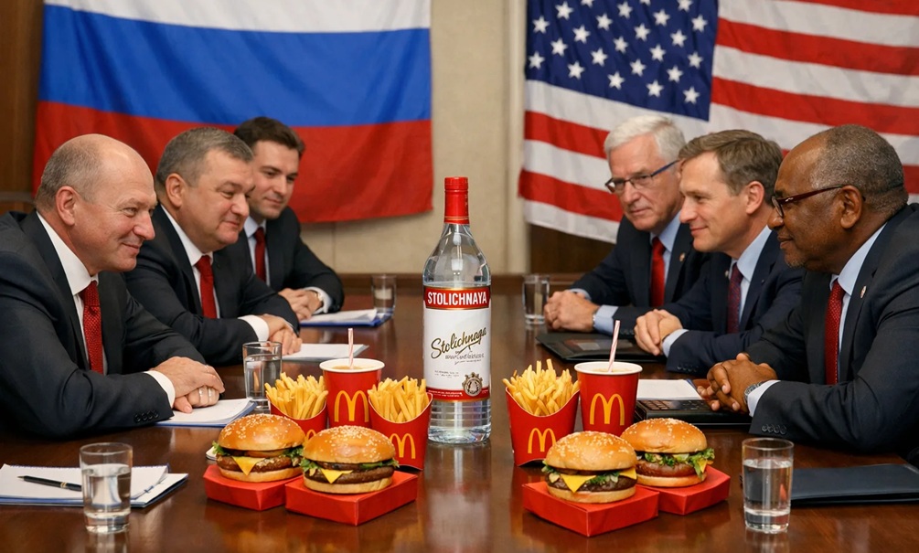 На фоне горящих портов Балтики депутаты Госдумы полетели дружить с США: «вернутся по факелам пожаров», проникшись духом Анкориджа