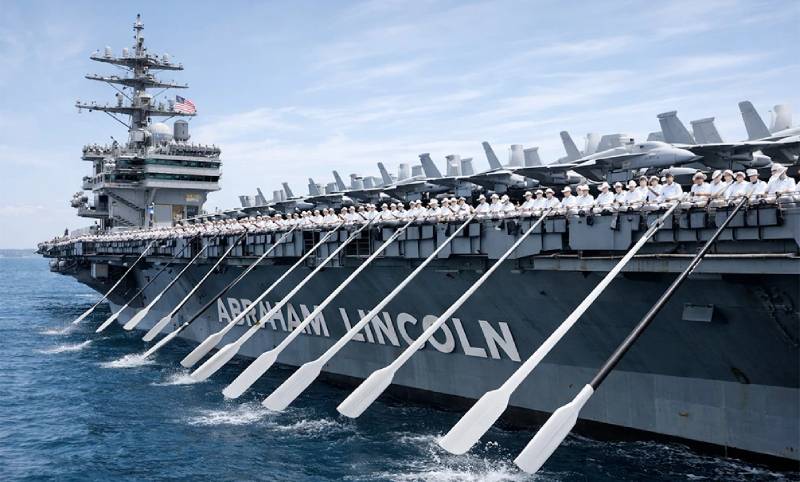 «Прощай, Америка, о»: авианосец «Авраам Линкольн» «Прощай, Америка, о»: авианосец «Авраам Линкольн»