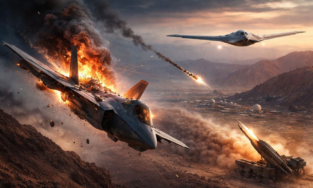 Унижение для США: хваленый американский F-35 сбили «какой-то иранской поделкой»