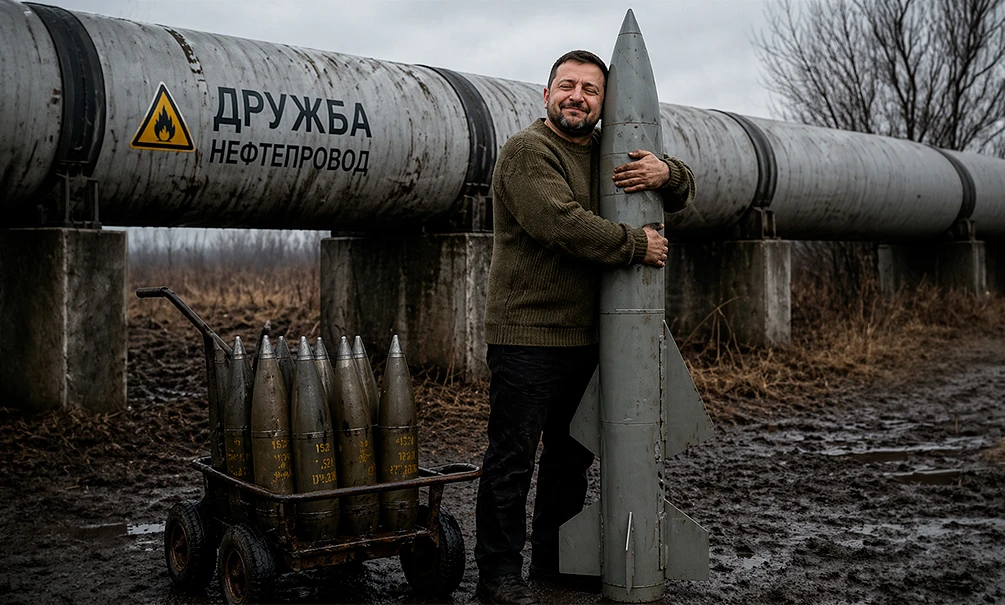 За нашу нефть нас же будут убивать: Россия возобновит поставки по «Дружбе», Венгрия и Словакия получат дешевую энергию, а Украина – 90 млрд евро на войну