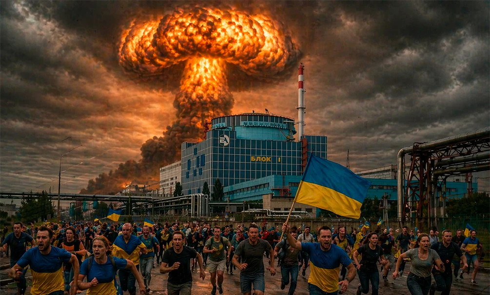 Хмельницкая АЭС на Украине должна сгореть и истечь радиацией: на экологическую катастрофу в Туапсе требуется по-настоящему адекватный ответ