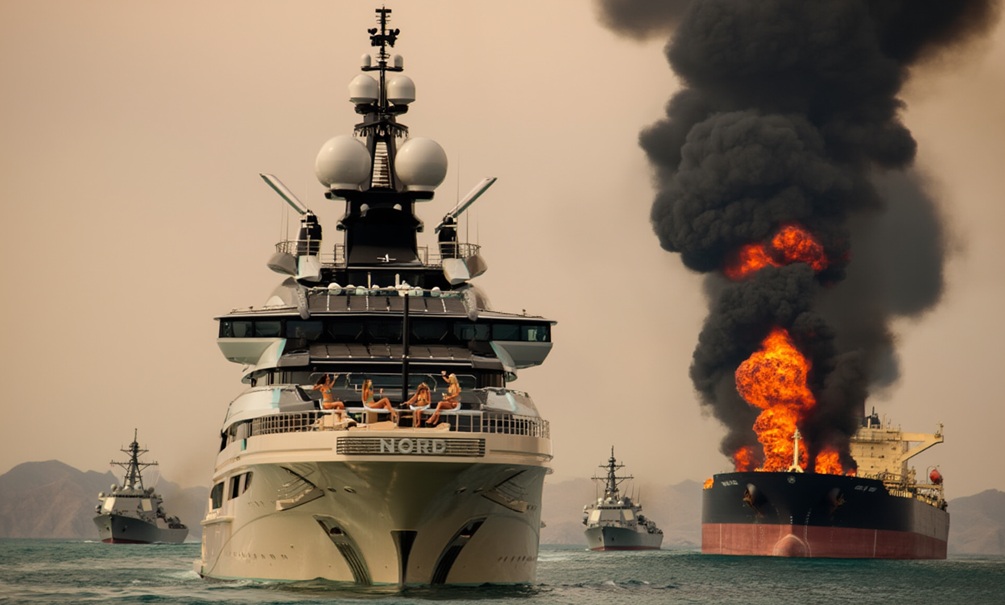 Олигарх Мордашов прорвал блокаду Ормузского пролива: 142-метровую яхту «Nord» из Дубая выпустили и Иран, и флот США 