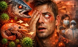 Любители суши рискуют ослепнуть: опасный вирус перескочил с рыб и креветок на людей