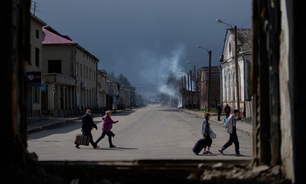 «Что происходит — это ужас»: в Богодухове под Харьковом паника, началась массовая эвакуация 