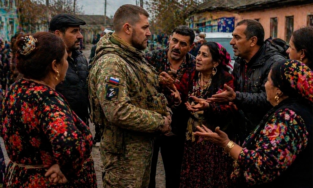 Цыгане напали на бойца СВО: после этого жители города вышли на народный сход