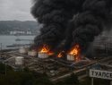 Жители Туапсе задыхаются после пожара на нефтяном терминале: на третьи сутки оперштаб порекомендовал не открывать окна и двери