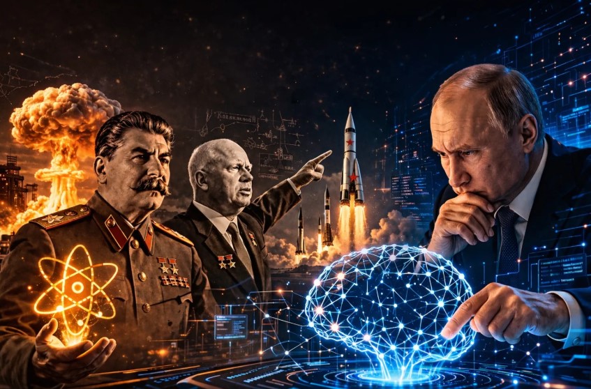 Почему Путин сам занялся ИИ: как Сталин атомной бомбой, а Хрущев - ракетами