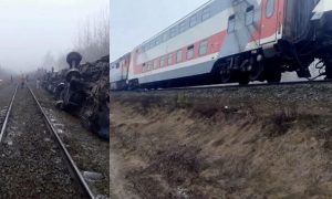 ЧП с поездом Москва-Челябинск: семь пассажирских вагонов перевернулись в Ульяновской области