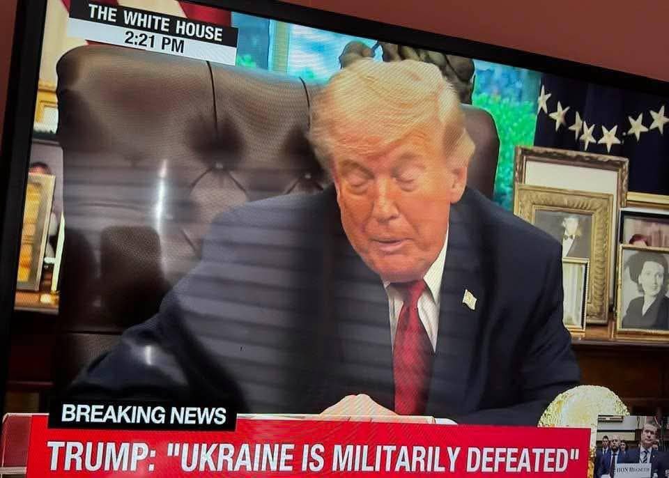 «У дедушки прогрессирует деменция»: заявление Трампа о военном поражении Украины вызвало истерику