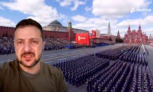 Зеленский «разрешил» Парад Победы в Москве очертив перемирие квадратом Красной площади – в Кремле резко осадили зарвавшегося клоуна